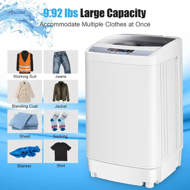 Portable Full-Automatic Washer & Spinner539347350581432322