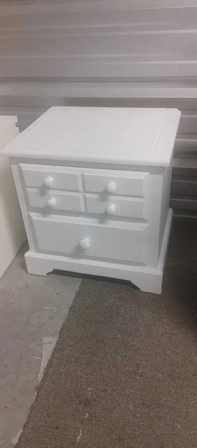Nightstand white, View more