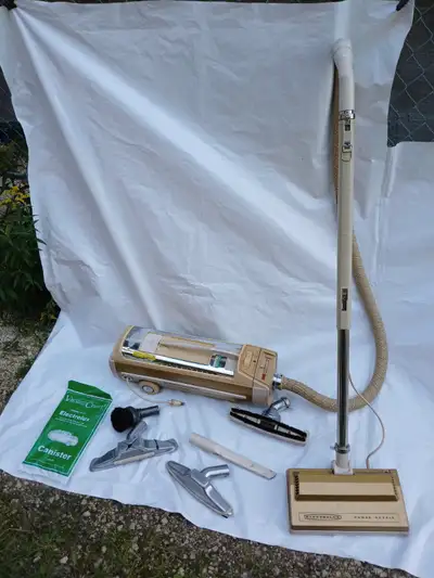 Electrolux vacuum attachments and bag, View more