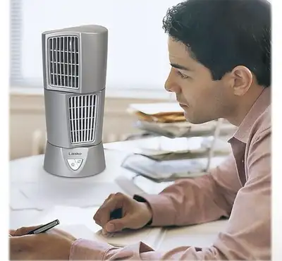 Lasko Platinum Slim Compact Office Desk Desktop Wind Tower Fan , View more