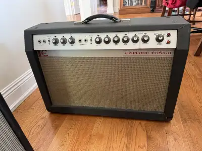 1966 Epiphone Ensign EA-14RVT 2x10 vintage amplifier, View more