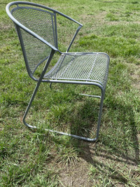 Metal indoor/outdoor chairs 