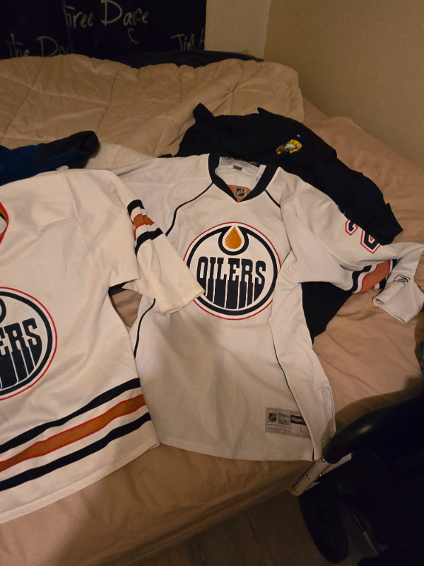 Oilers Framed Hat Trick Jordan E Taylor H Ryan Nugent in Hockey in Edmonton - Image 4