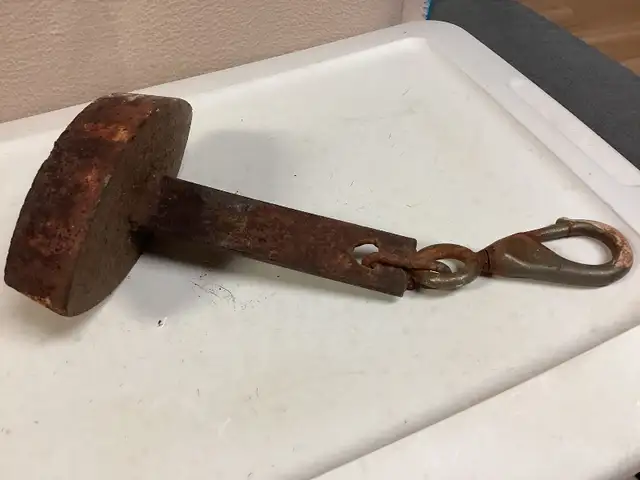 Antique Weight & Eyebolt. in Other in City of Halifax - Image 6
