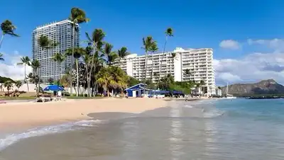 Hawaii Vacation Rental – Wyndham Waikiki Beach–1BR Deluxe Suite, View more