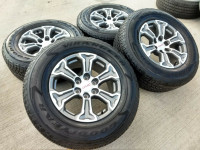 A119. 1995-2024 GMC Sierra Yukon rims and New all-season tires
