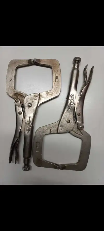 Offering a pair of used clamp pliers, perfect for any workshop. These versatile tools are ideal for...
