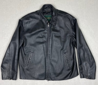 Danier Genuine Leather Moto Jacket - Men's Size Large (40/42)