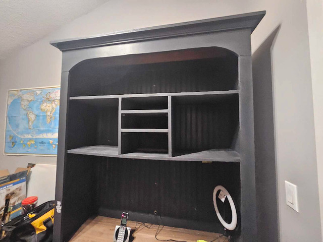 Top hutch for desk for sale in Hutches & Display Cabinets in St. Albert - Image 3