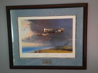 Robert Taylor aviation art "Thunderbolt Strike"
