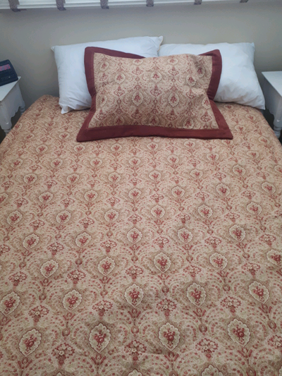 Bedspread and Sham - single or double bed, View more