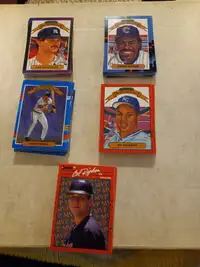 Donruss Baseball Cards Diamond Kings Complete Sets Lot of 5 Mt
