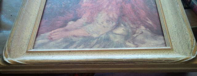 Pierre Auguste Renoir, Art Print Repro on Board Beautiful Frame in Arts & Collectibles in Stratford - Image 3