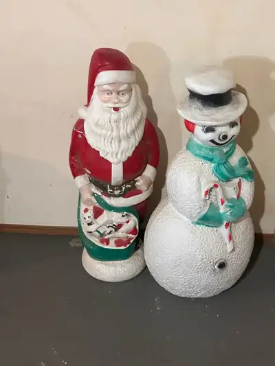 Vintage Christmas Blow Moulds, View more