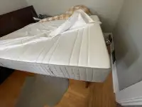 Bed frame and mattress 