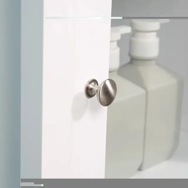 Tall Bathroom Cabinet with Tempered Glass Door in Cabinets & Countertops in Markham / York Region - Image 11
