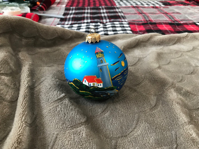 Lighthouse Christmas Tree Ornament  in Holiday, Event & Seasonal in City of Halifax