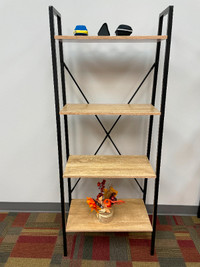 4-tier Sturdy Wooden Ladder bookshelf