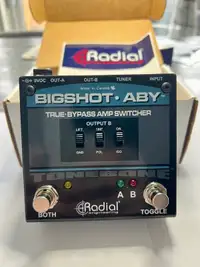 Radial Bigshot ABY Switcher Guitar  Pedal (used twice)