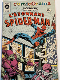 Recueil de 4 BD anciennes (1973-74)  rares: Spider-Man