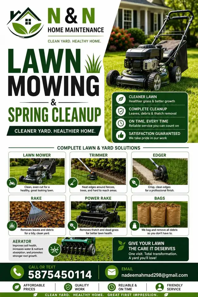 Lawn Maintenance Services in Cleaners & Cleaning in Edmonton - Image 6