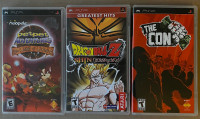 Sony PSP (Dragon Ball Z, The Con, Neopets)