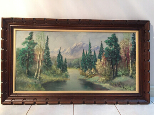 Item @ Vancouver - LARGE Oil Painting by Paul Hyttinen in Arts & Collectibles in Mississauga / Peel Region