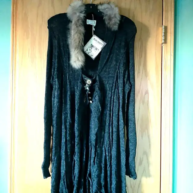 "Elisa Cavaletti"/Women's LongCardigan,Size XL,Made in Italy,New