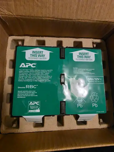APC APCRBC124 Replacement Battery Cartridge, View more