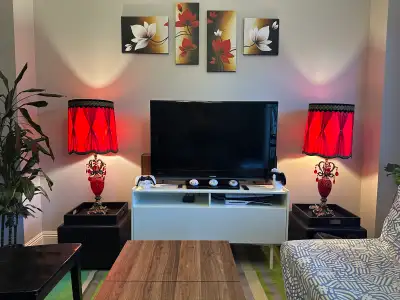 Vintage Red Table Lamps, View more