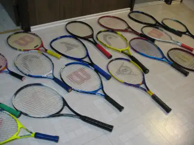 Squash and Tennis Rackets, LIKE NEW, View more