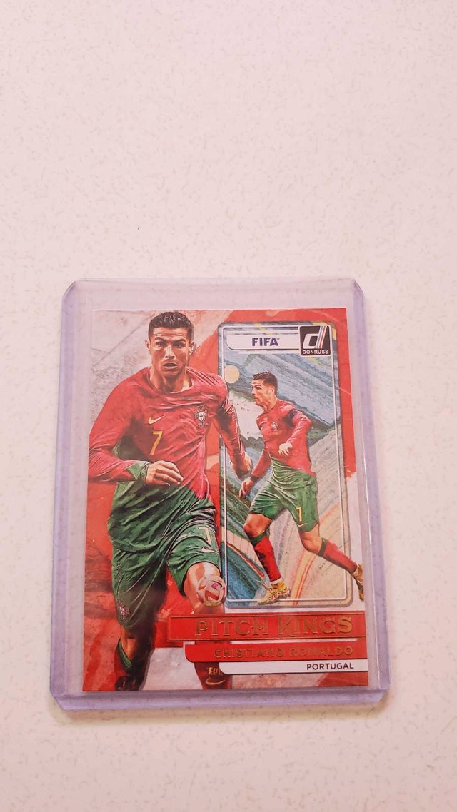 Cr7 Messi Mbappe Haaland Soccer cards in Arts & Collectibles in London