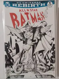 Batman: Rebirth #1 (Black and White Cover)
