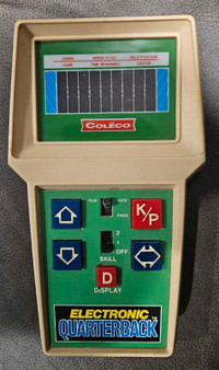 Coleco Handheld Electronic Quarterback