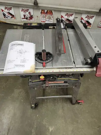 10 inch Craftsman Table Saw , View more