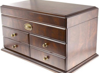 Bombay Company Wooden Jewelry Chest