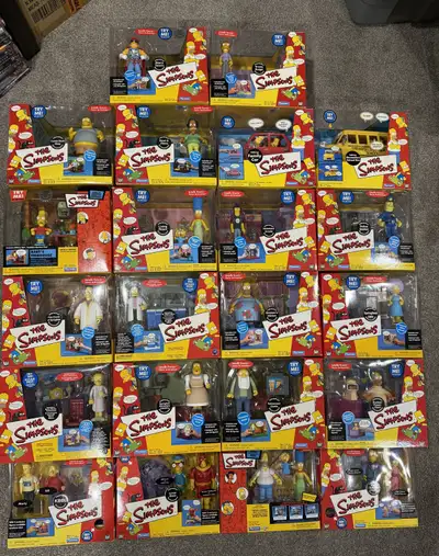 New sealed the Simpsons interactive playmates, View more