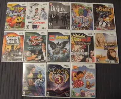 Jeux de Wii et Playstation 2, View more