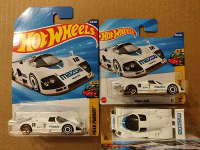 New Hot Wheels mainline Race Day Mazda 787B rotary engine 24 Hours Le Mans race car 1/64 diecast car...