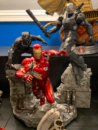 Iron Studios (not Sideshow) 1/4 scale Civil War Statue Set