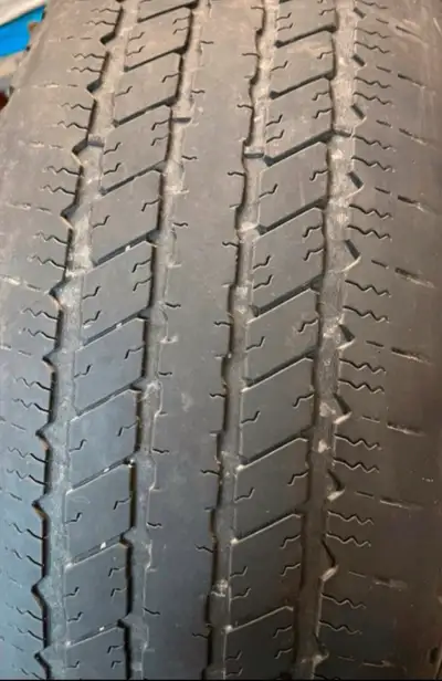 Wrangler Goodyear Tires - 4 Tires P275 /55R20 for sale used tires. Total $125 for all 4 tires. Best...