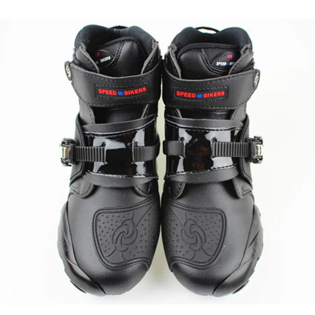 NEW racing leather motorcycle bike shoes boots 10.5(9.5insport) in Men's Shoes in Kitchener / Waterloo - Image 4