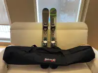 Skis Skiboards 118 cm avec Fixations et Sac de transport 