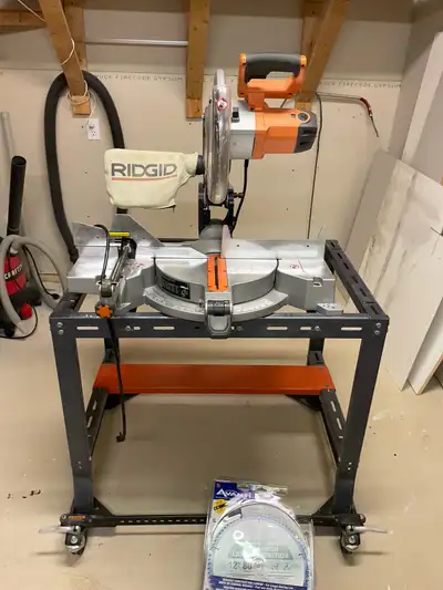 Ridgid 12”  Mitre Saw, View more