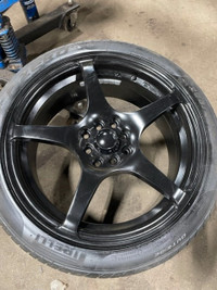 Pirelli Pzero 17" - Rims + Summer Tires for sale - 20545R17 -