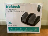 Nekteck Foot Shiatsu Massager, Calf Massage with H