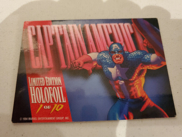 Marvel Masterpieces 1994 Trading Cards (22 Cards) in Arts & Collectibles in Barrie - Image 3