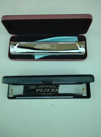 East top and Feifan 24-hole Tremolo Harmonicas, View more