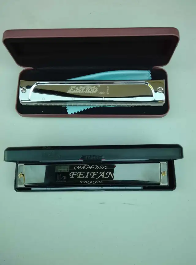 East top and Feifan 24-hole Tremolo Harmonicas in Other in Mississauga / Peel Region - Image 2