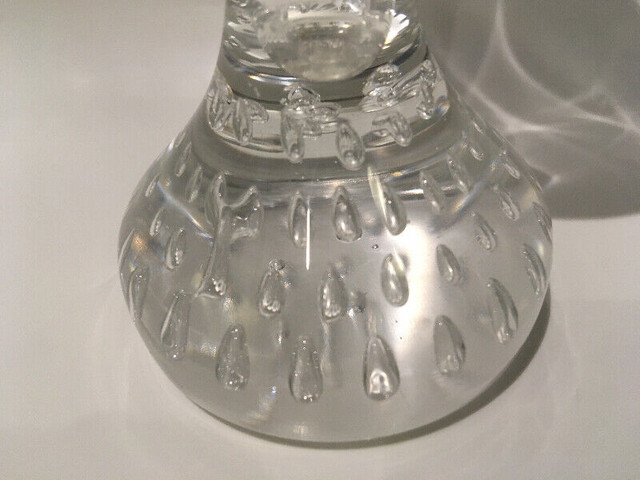 VINTAGE BLOWN GLASS VASE RÉTRO MINCE VERRE SOUFFLÉ MID CENTURY dans Art et objets de collection  à Ville de Montréal - Image 4
